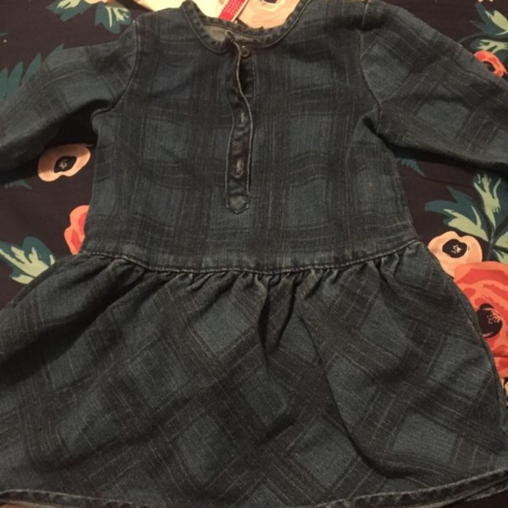 Denim Flare Dress